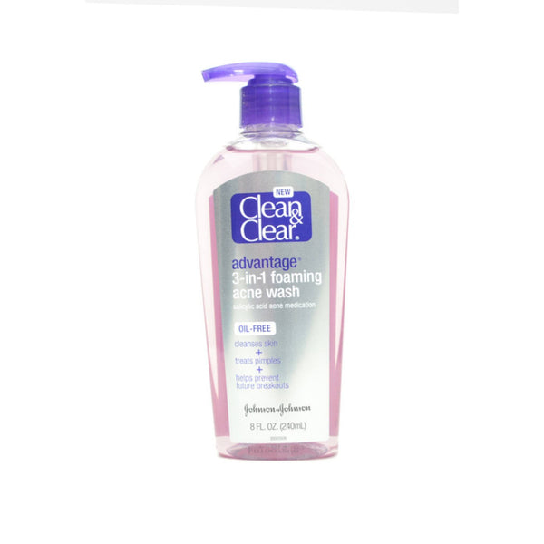 Clean and Clear Acne Wash Oil Free 0.75 Fl Oz 22 Ml