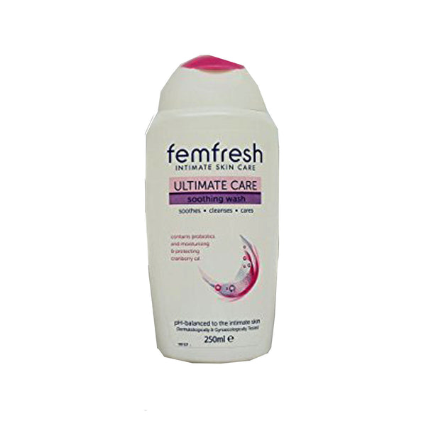 Femfresh 250ml Ultimate Care Soothing Wash,Ph Balanced