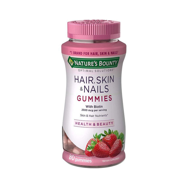 Nature's Beauty Nature's Bounty Optimal Solutions Hair, Skin And Nails Gummies