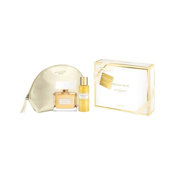 Givenchy Dahlia Divin EDP 75ml 3 Piece Gift Set Perfume For Women