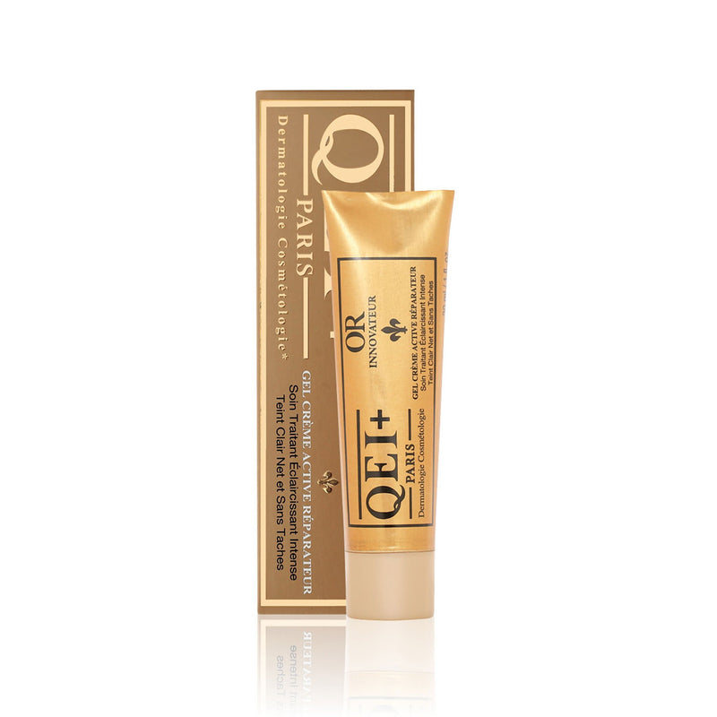 QEI Gamme OR Lightening Gel Cream Active Repair Gold