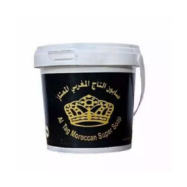 Al Tag Moroccan Black Soap - 600g