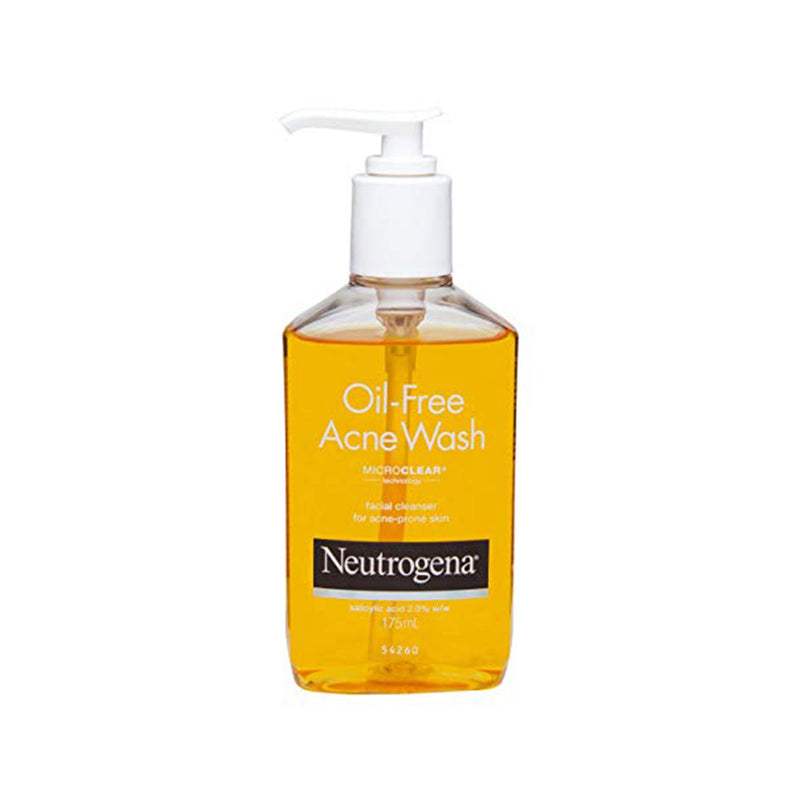 Neutrogena Oil-Free Acne Wash Facial Cleanser, MICROCLEAR