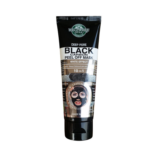 HollyWood Deep Pore Black Carbon Peel Off Mask 100ml