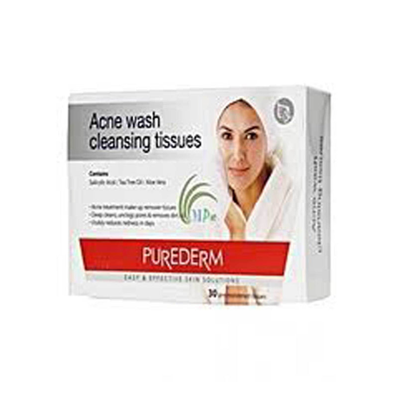 Purederm Age Defying Cleansing Tissues - 30 Counts