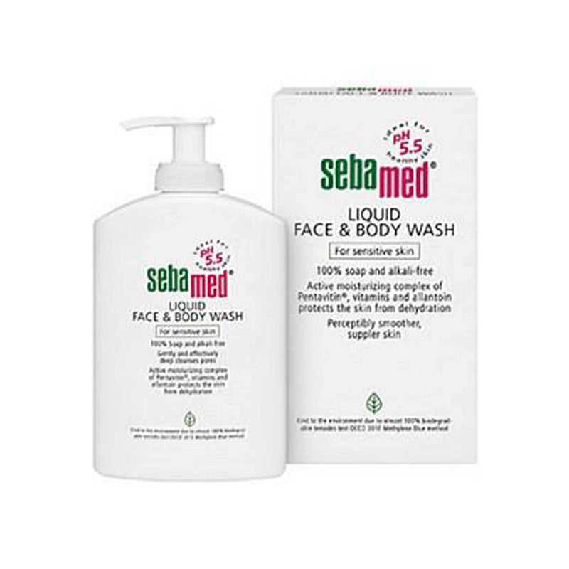 Sebamed Liquid Face and Body Wash - 1000ml