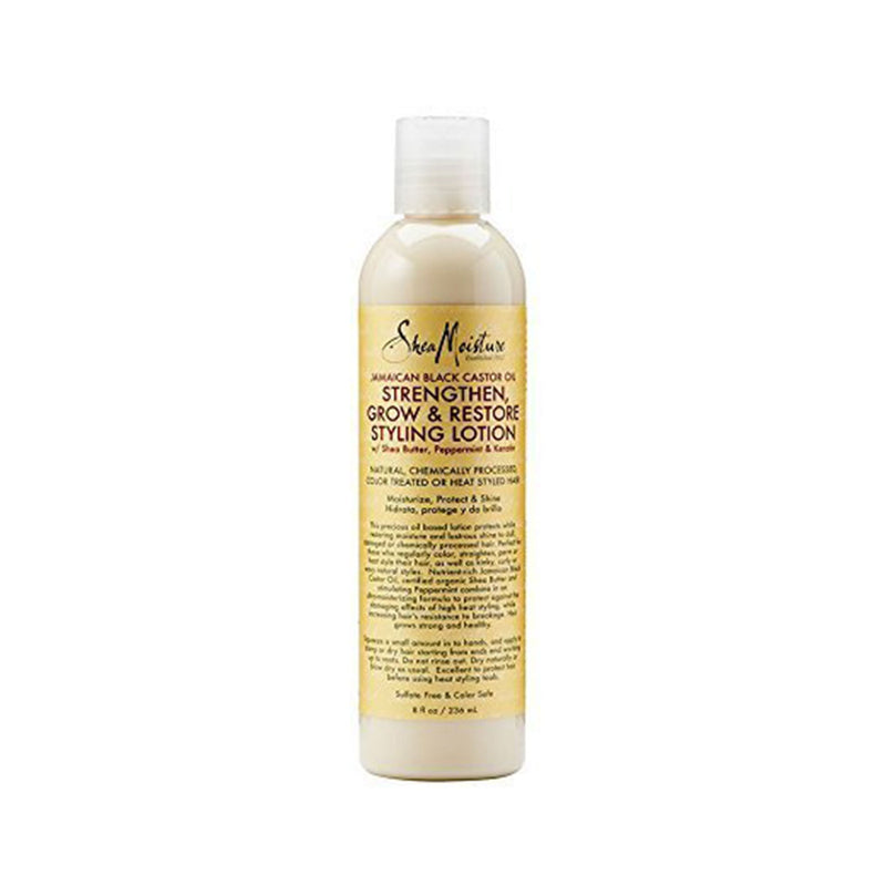 Shea Moisture Jamaican Black Castor Oil, Strengthen & Restore Styling Lotion, Moisturize & Style