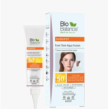 BIO BALANCE SUNSPOT EVEN TONE AQUA FUSION CREAM