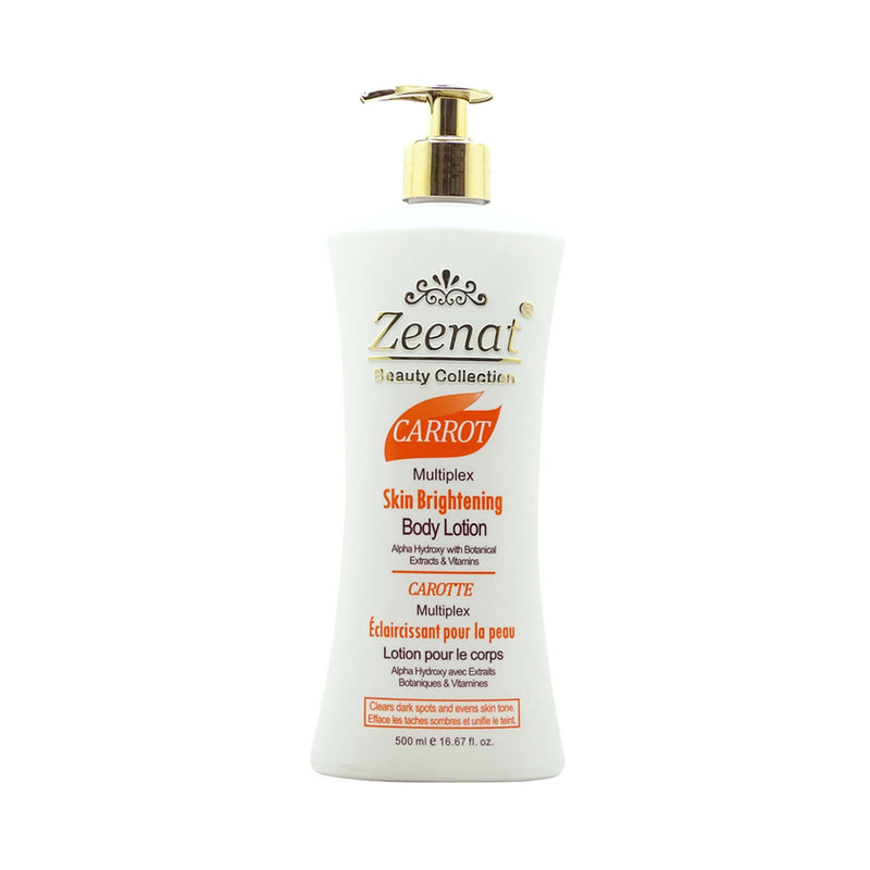 Zeenat Carrot Multiplex Skin Brightening Body Lotion 500ml